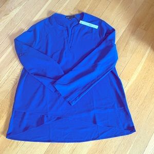 NWT P XL royal blue Gibson blouse from Nordstrom.